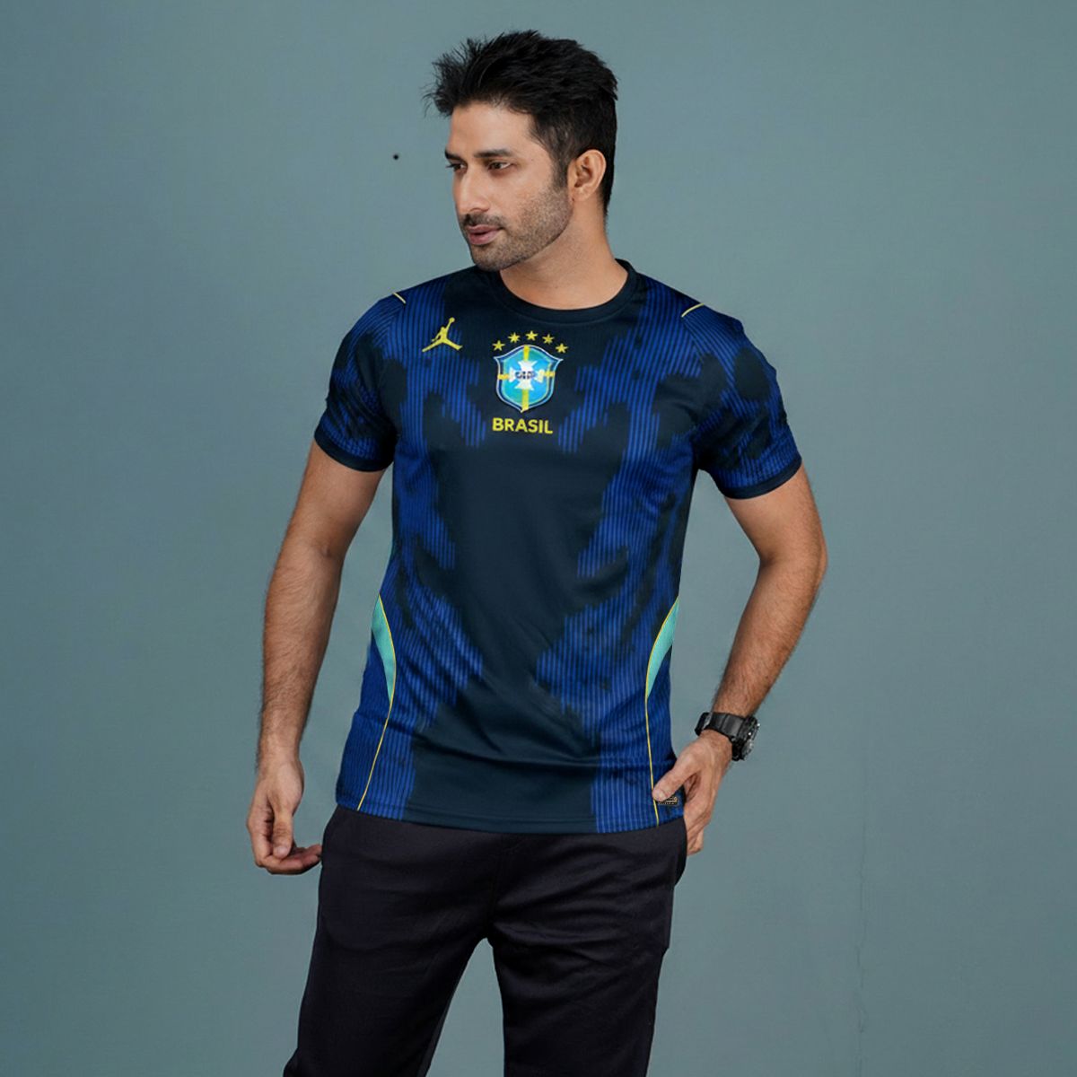 🇧🇷 World Cup Embroidery Brazil Jersey 2026