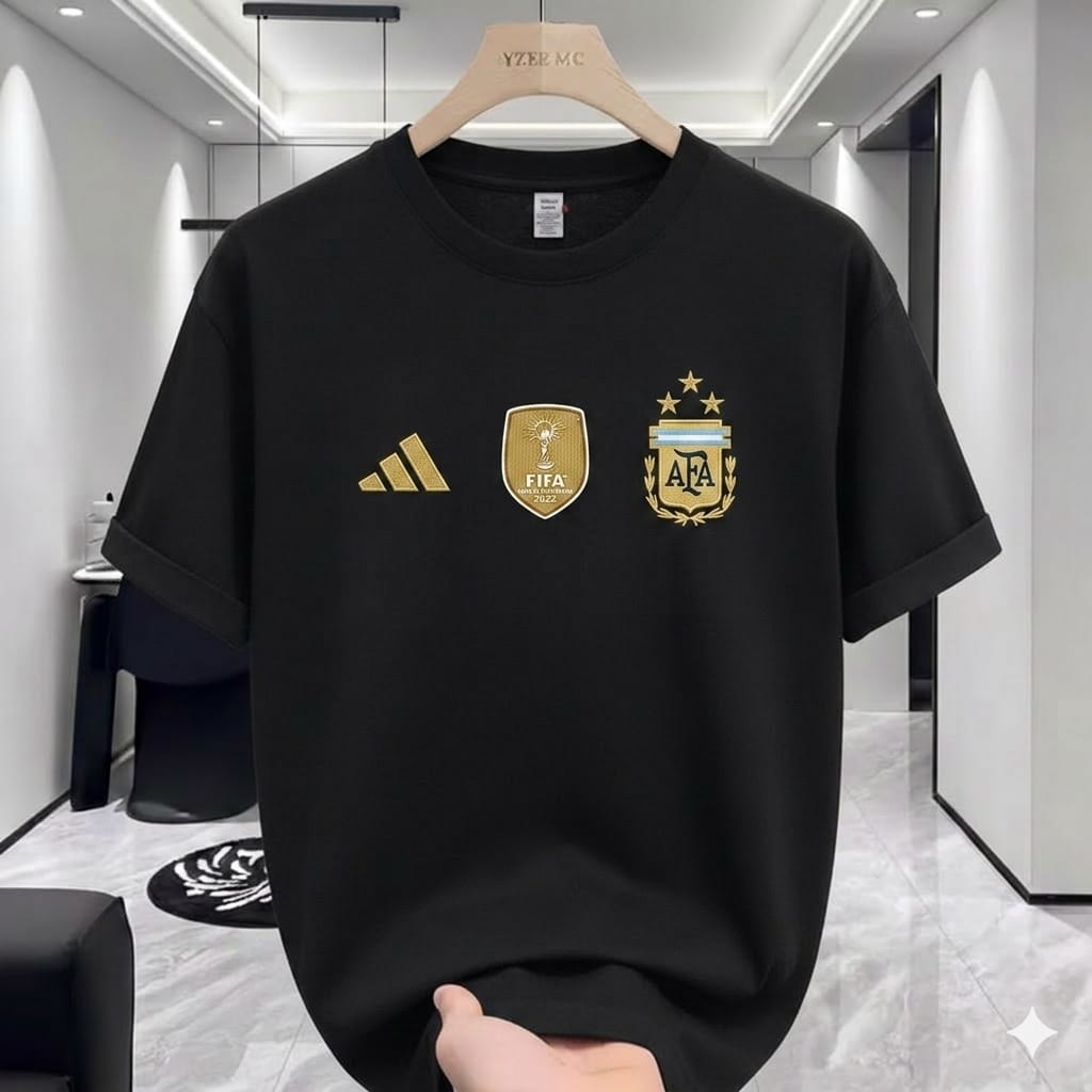 🇦🇷 Premium World Cup Argentina Drop Shoulder T-Shirt 🇦🇷