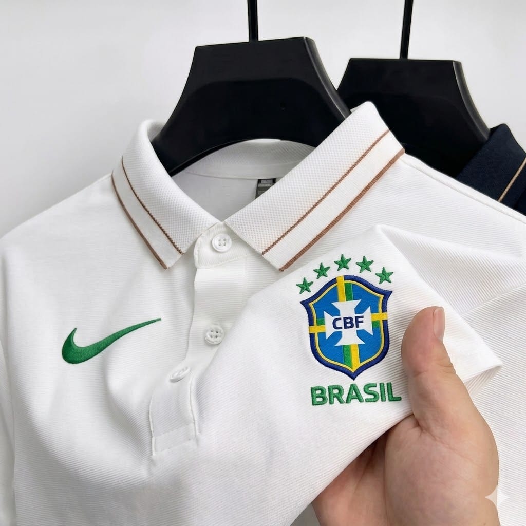 Premium World Cup  Brazil Polo Shirt