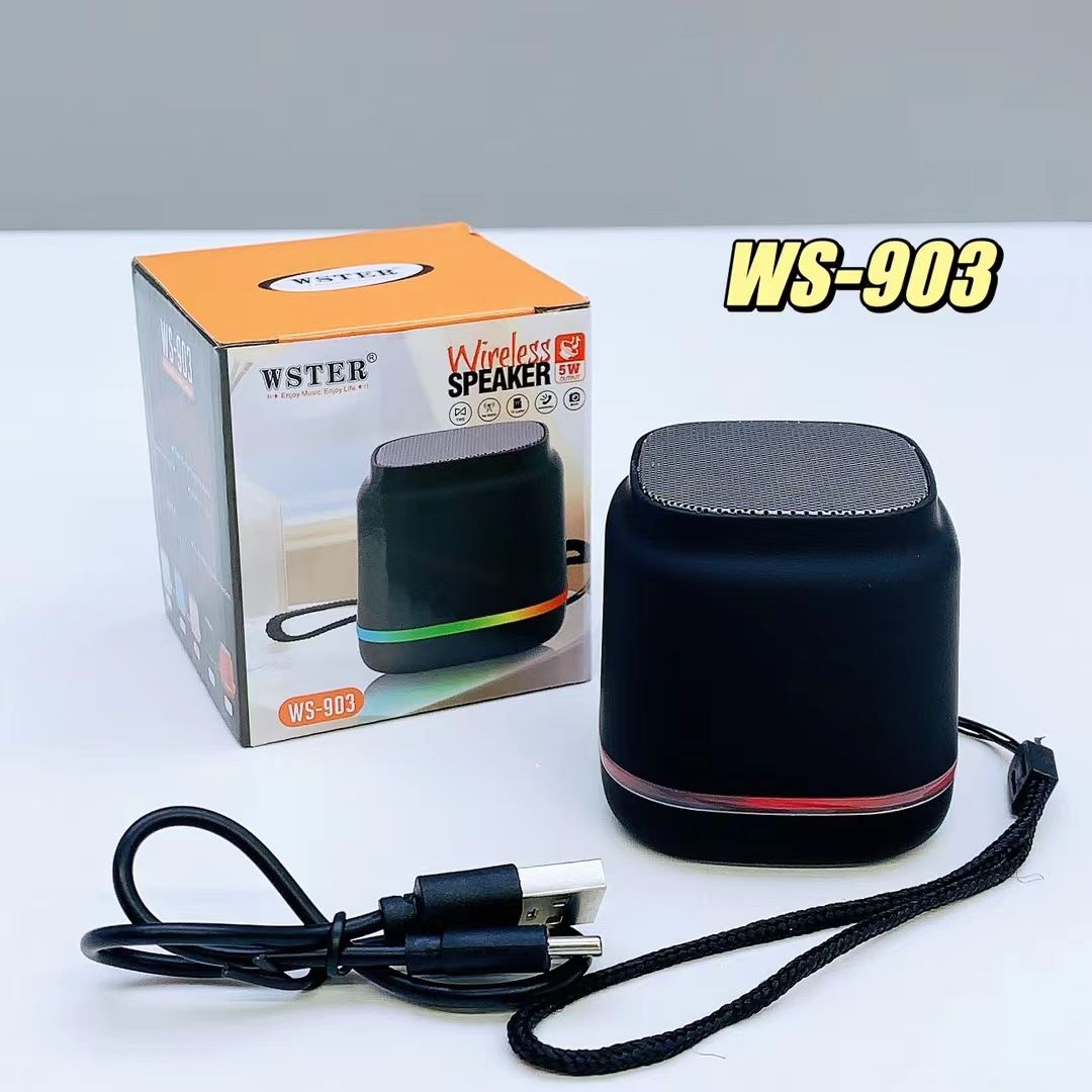 WSTER WS-903 Colorful Lighting Mini Wireless Speaker